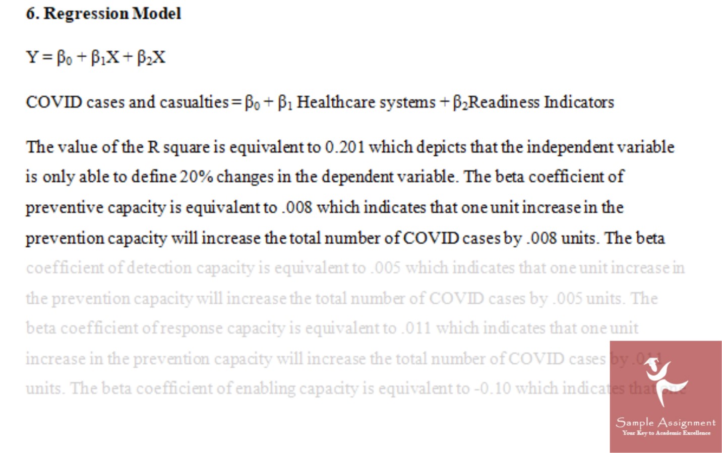 quantitative method assignment solution