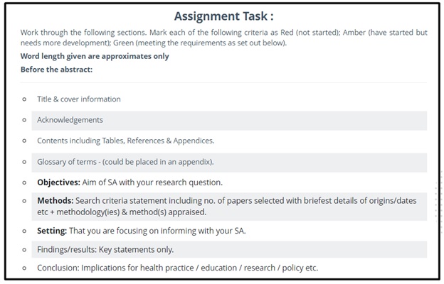 question on dissertation conclusion