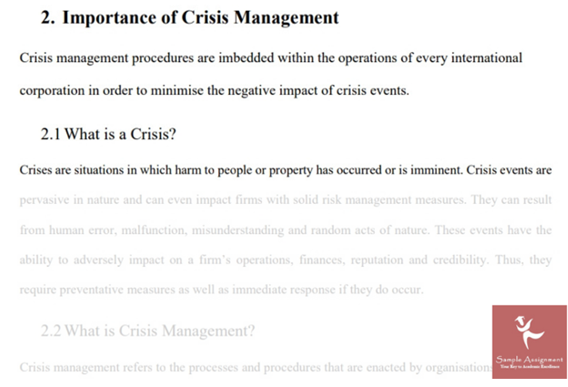 risk assessment sample