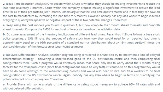 safety stock assessment task