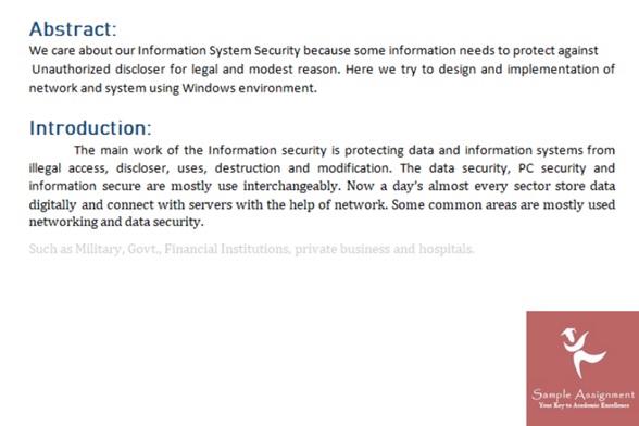 securities analysis assignment