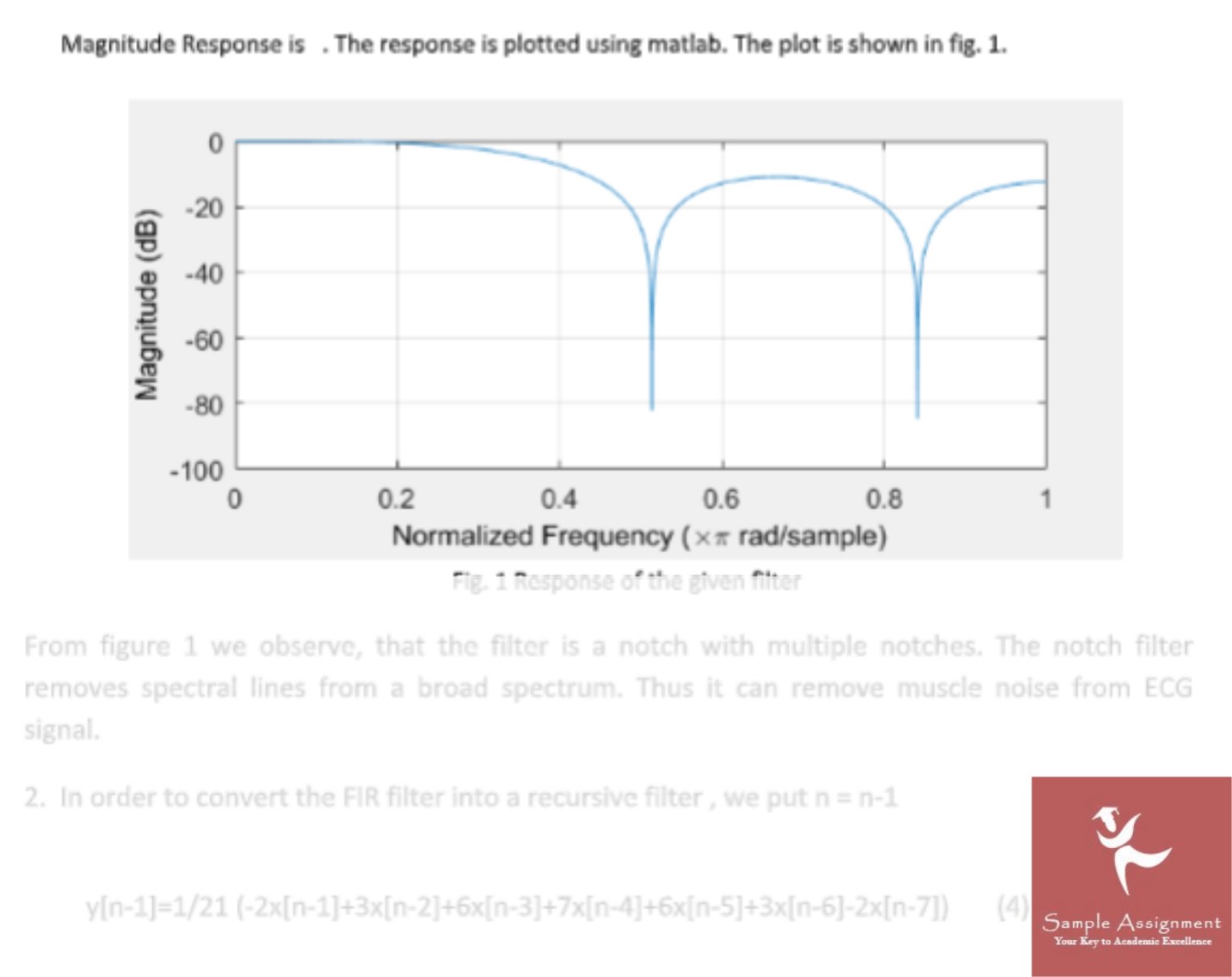 signal processing assignment help