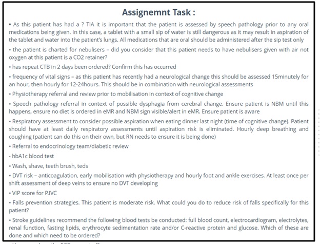 speech pathology assignment question sample