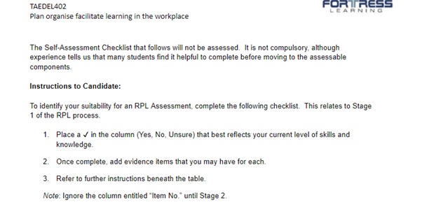 undergraduate certification assessment task help