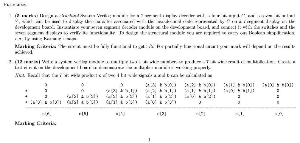 verilog assignment help