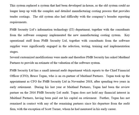 assignment sample on auditing uk