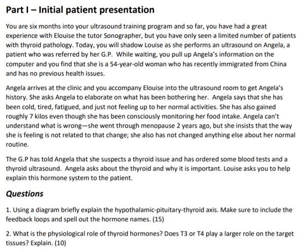 embryologist assignment question