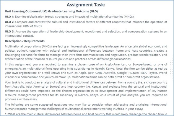 global resource system assignment question