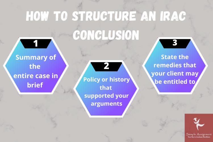 irac conclusion