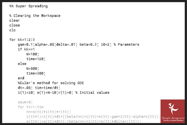 matlab coursework sample