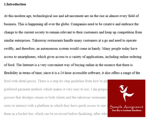 ms Visio assignment sample