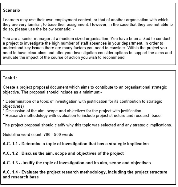 project structure assignment help