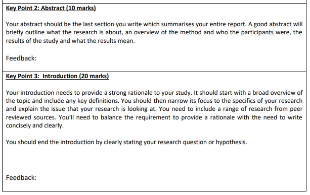 statistics in psychology assignment answer