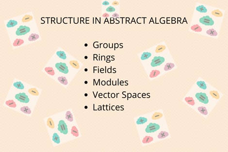 structure in abstract algebra