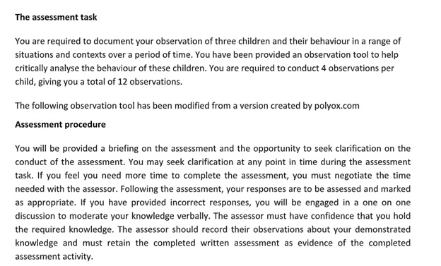 child behaviour question-answer