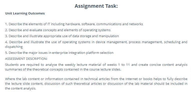 computer architecture assignment help