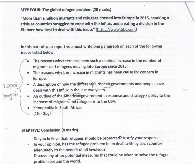 higher geography assignment solution