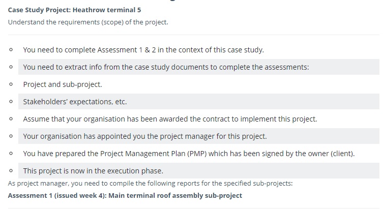 ppmp project assignment question