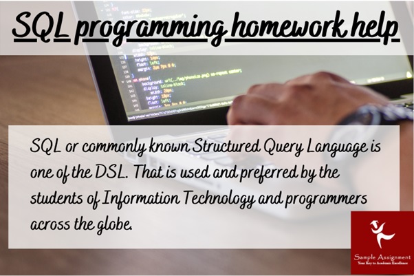 sql programming homework help canada