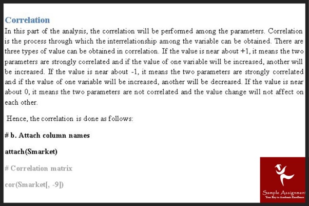 stock market assignment example