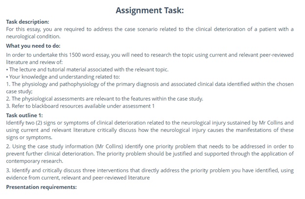 Woolworths case study question