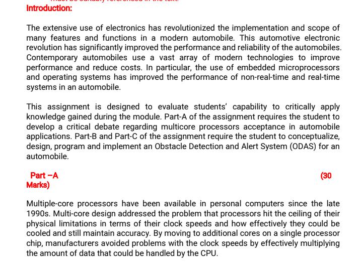 automobile engineering assignment help