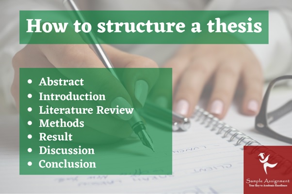 how to structure a thesis