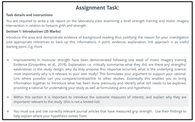 master thesis assignment question