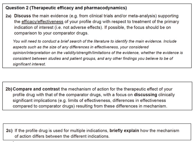 pharmacology personal statement question sample UK