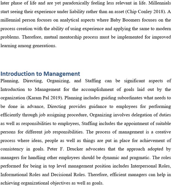 scenario analysis assignment sample online