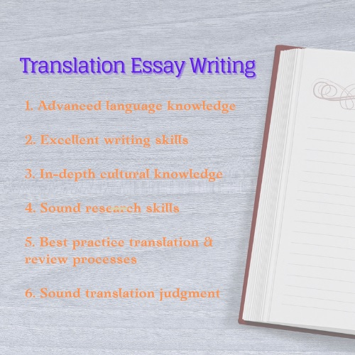 translation essay writing