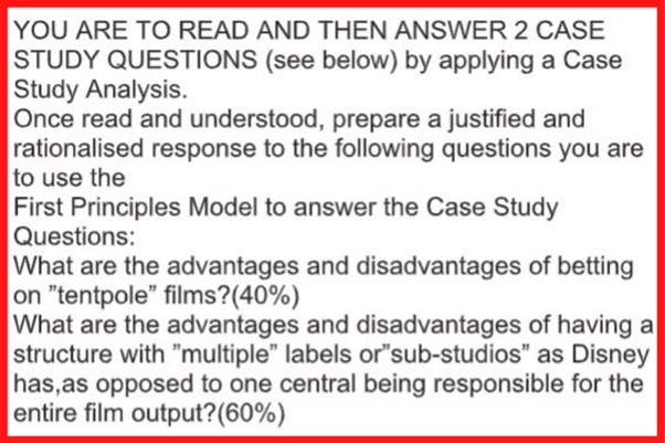 Film Studies Essay question