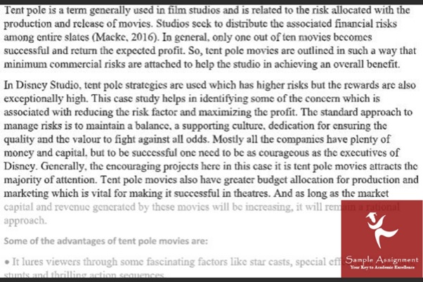 Film Studies Essay sample