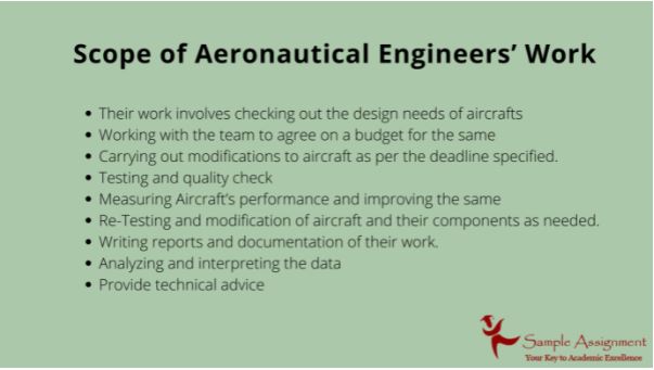 aeronautical engineering assignment help in UK