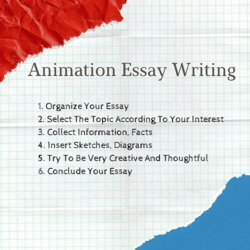 animation essay writing