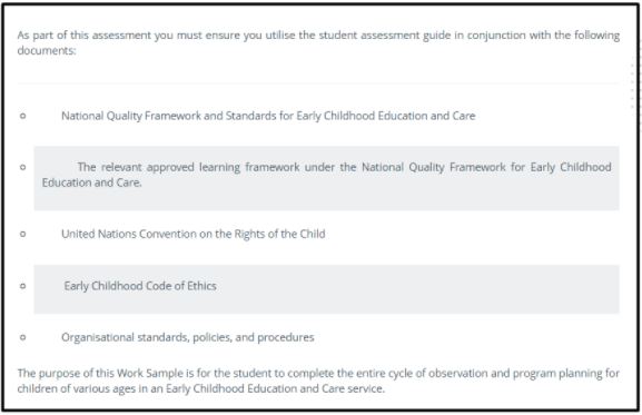 childcare dissertation-related question sample