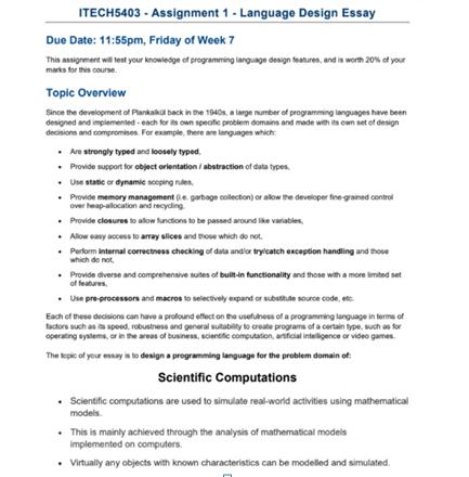 Fortran language assignment sample