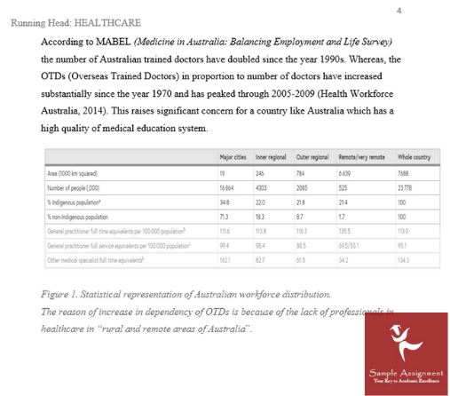 health workforce planning assignment sample 3