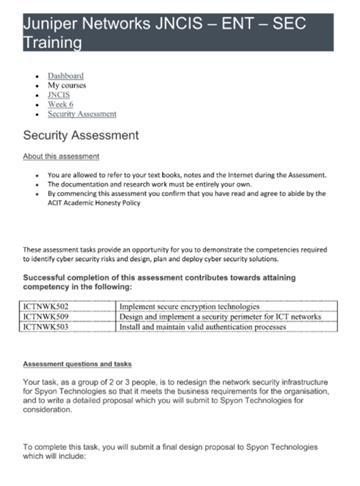 ICT assignment sample