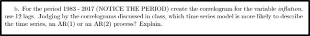 inflation sample assignment help