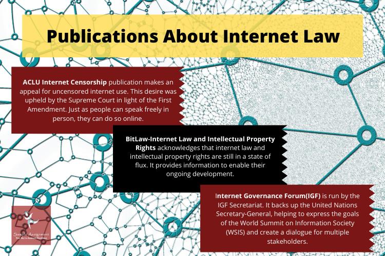 internet law publications