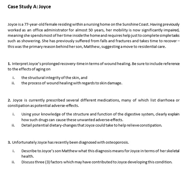 physiology essay case study