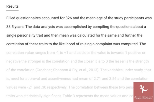 psychology dissertation sample Canada