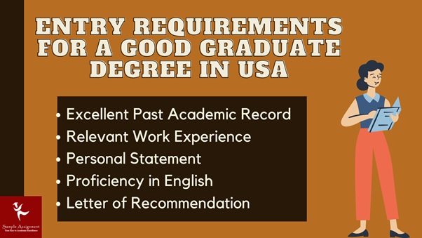 requirement for graduate degree in usa