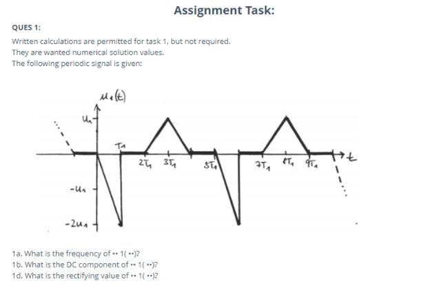 sample assignment task of high school physics homework