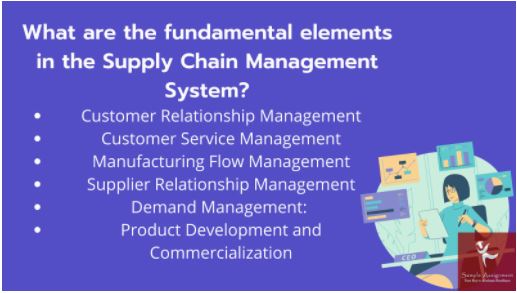 supply chain management assignment help UK