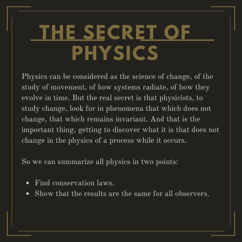 the secret of physics