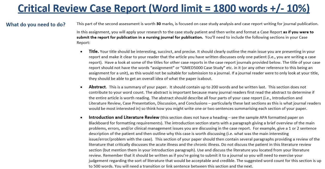 therapeutic nursing assignment sample