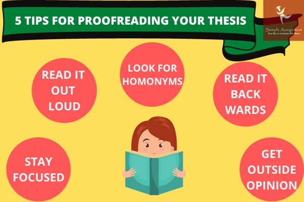 tips for proofreading thesis