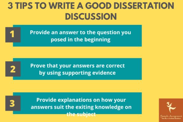 tips to write a dissertation discussion UK